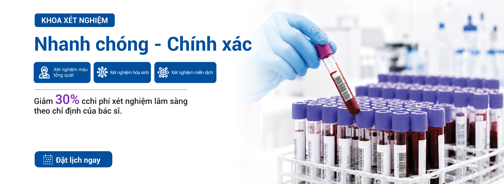 Gói xét nghiệm tổng quát — Kết quả nhanh, an tâm điều trị