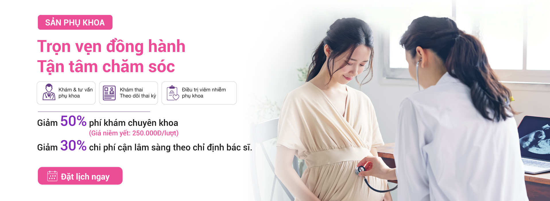 Thai sản trọn gói — Đồng hành cùng mẹ và bé